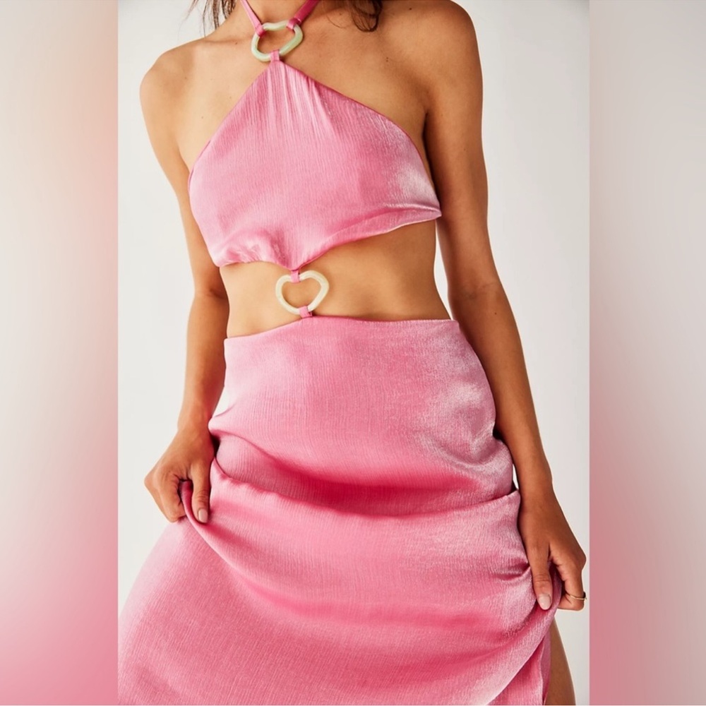 BAOBAB Kira Pink Maxi Dress M - Picture 4 of 7